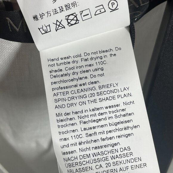 NEW Marina Rinaldi Shirt Womens 24 white blue linen loose casual vacation wear - Picture 8 of 11